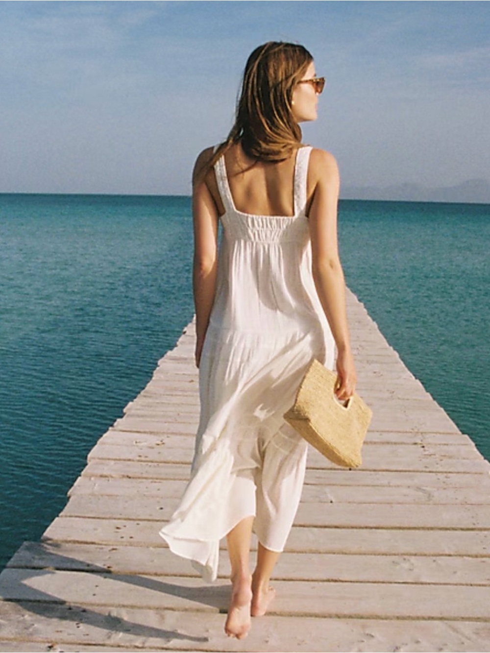 J. Crew Cream Airy gauze tiered maxi dress Cover Up Size L #314